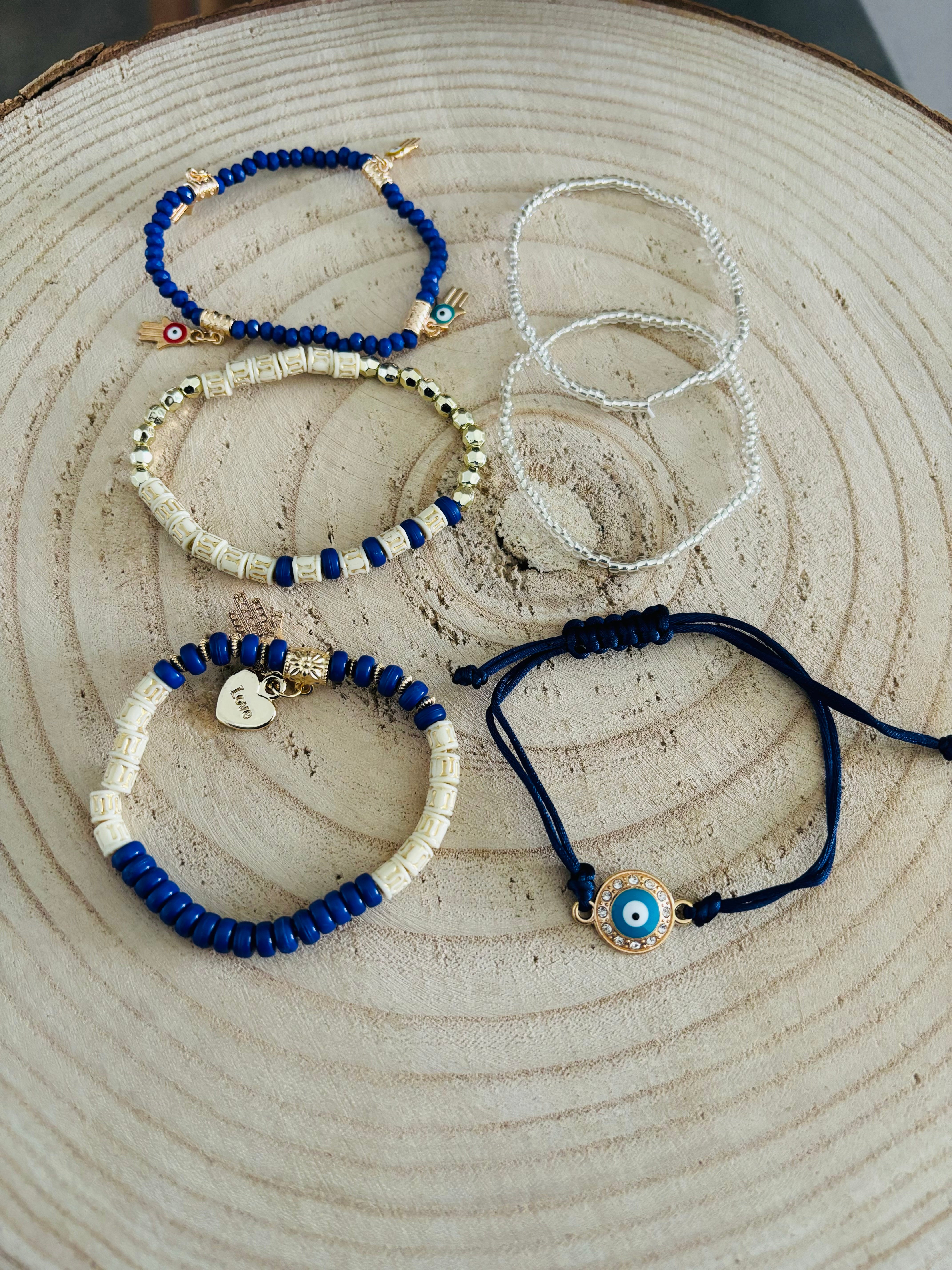 Bracelets Bleu Nuit